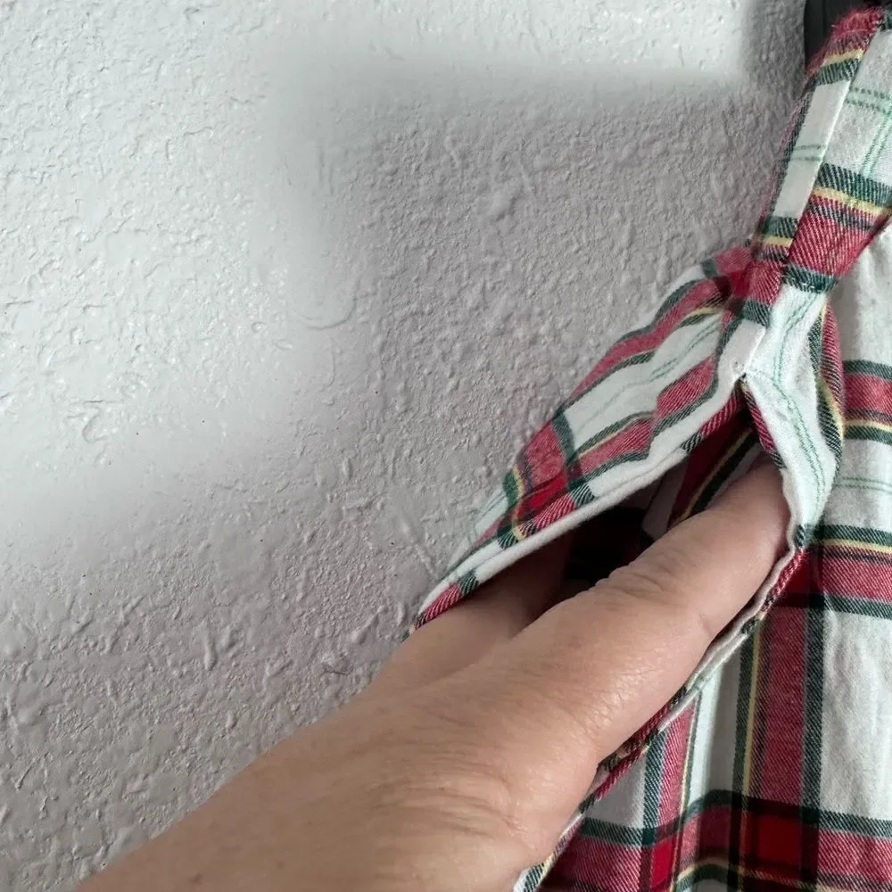 ⭐️Auden Tartan Plaid Pants in‎ Red and Green Size 4X